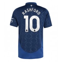 Maglie da calcio Manchester United Marcus Rashford #10 Seconda Maglia 2024-25 Manica Corta